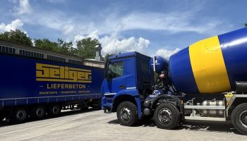 Lkw der Firma Seliger GmbH & Co. KG
